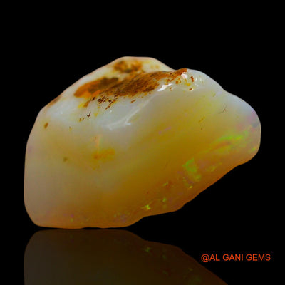 4.00 Cts Natural Australian Fire Opal Fancy Rough Loose Gemstone For Jewelry 12x10x6 mm RE-300