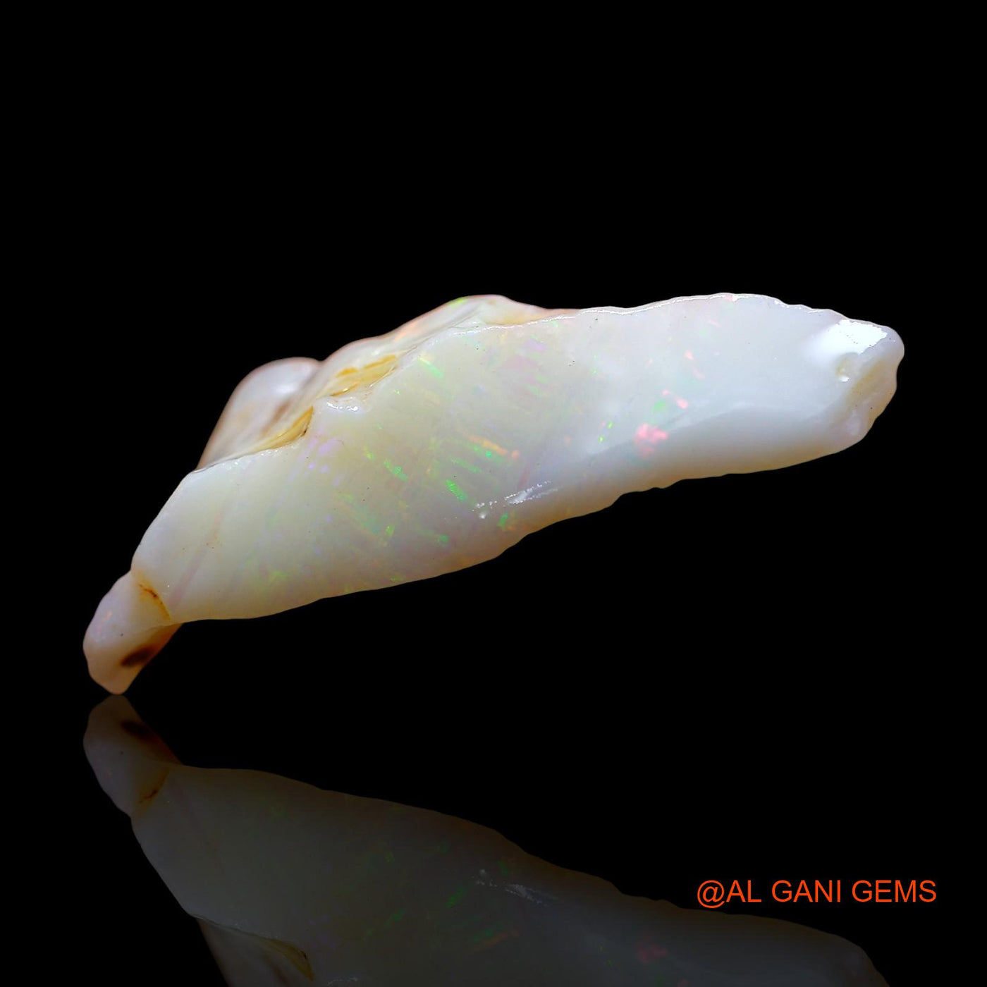 8.00 Cts Natural Australian Fire Opal Loose Gemstone Fancy Rough 27x11x7 mm RE-302