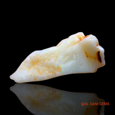 8.00 Cts Natural Australian Fire Opal Loose Gemstone Fancy Rough 27x11x7 mm RE-302