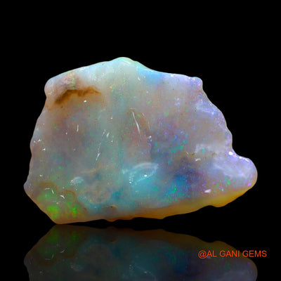 6.00 Cts Natural Australian Fire Opal Loose Gemstone Fancy Rough 22x16x5 mm RE-303