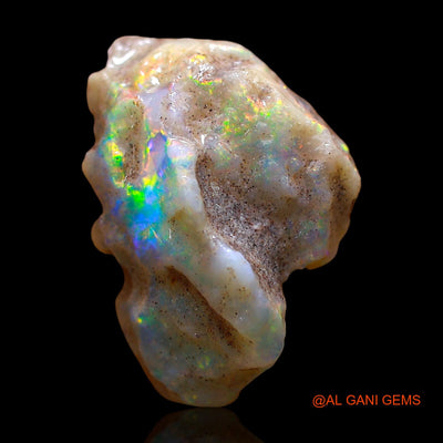 12.00 Cts Unheated Australian Fire Opal Loose Gemstone Fancy Rough Natural 21x14x10 mm RE-305