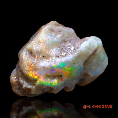 12.00 Cts Unheated Australian Fire Opal Loose Gemstone Fancy Rough Natural 21x14x10 mm RE-305