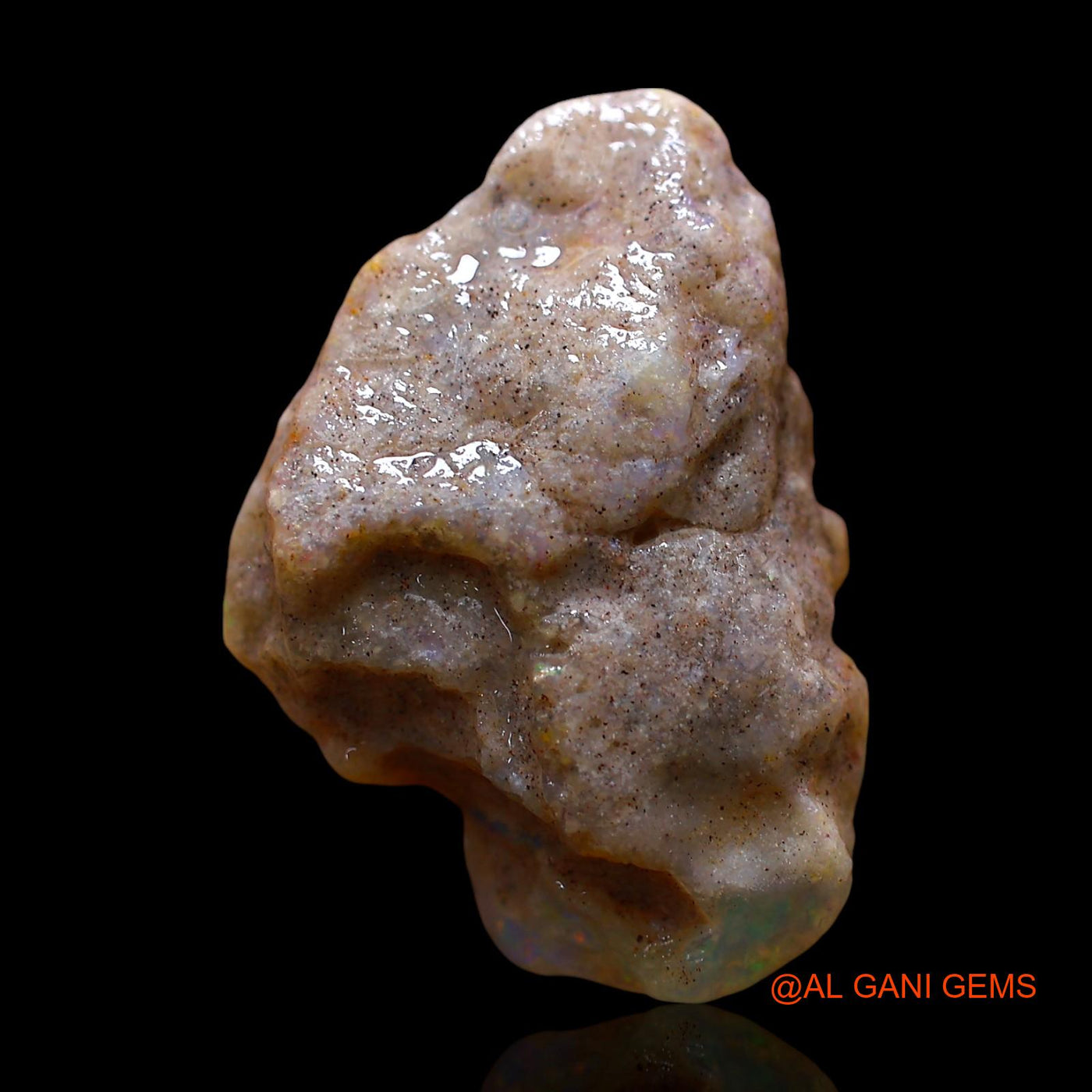 12.00 Cts Unheated Australian Fire Opal Loose Gemstone Fancy Rough Natural 21x14x10 mm RE-305