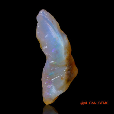 10.00 Cts Unheated Australian Fire Opal Loose Gemstone Fancy Rough Natural 26x11x8 mm RE-308