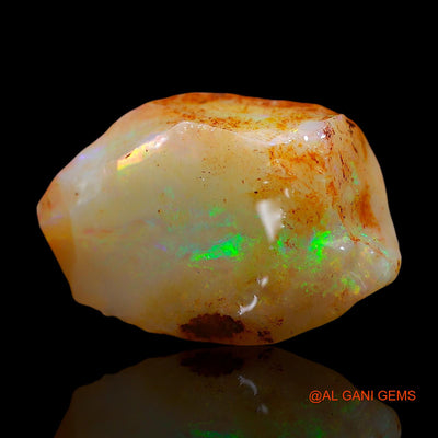 11.00 Cts Natural Australian Fire Opal Fancy Rough Loose Gemstone For Jewelry 22x14x7 mm RE-309