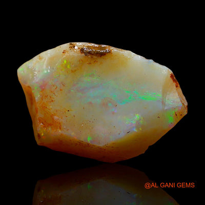 11.00 Cts Natural Australian Fire Opal Fancy Rough Loose Gemstone For Jewelry 22x14x7 mm RE-309
