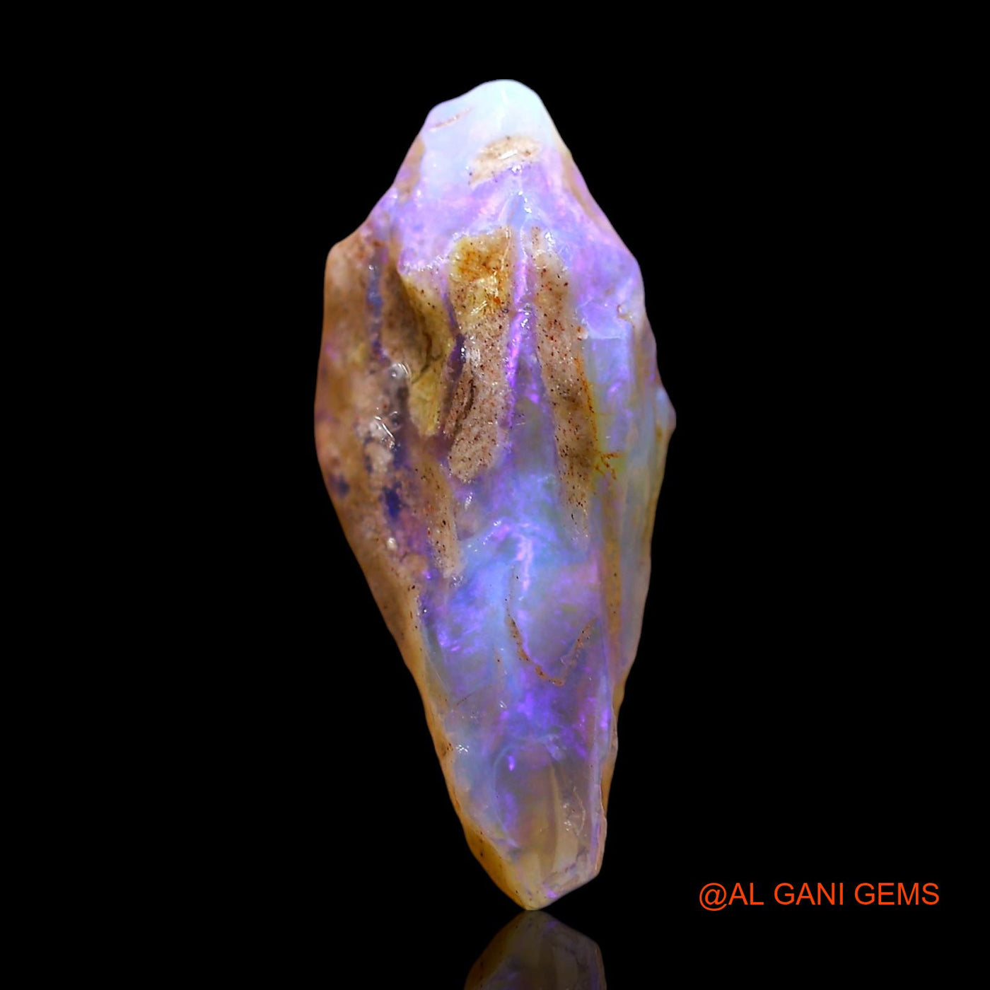 10.00 Cts Natural Australian Fire Opal Loose Gemstone Fancy Rough 21x13x9 mm RE-30