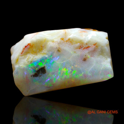 8.00 Cts Natural Australian Fire Opal Fancy Rough Loose Gemstone For Jewelry 19x11x5 mm RE-31