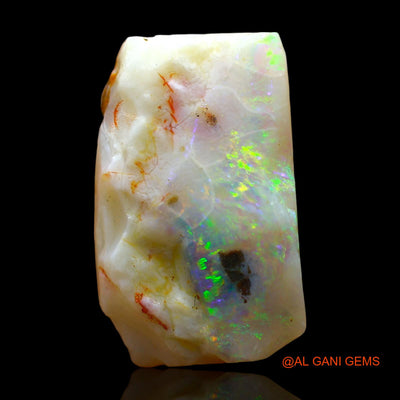8.00 Cts Natural Australian Fire Opal Fancy Rough Loose Gemstone For Jewelry 19x11x5 mm RE-31