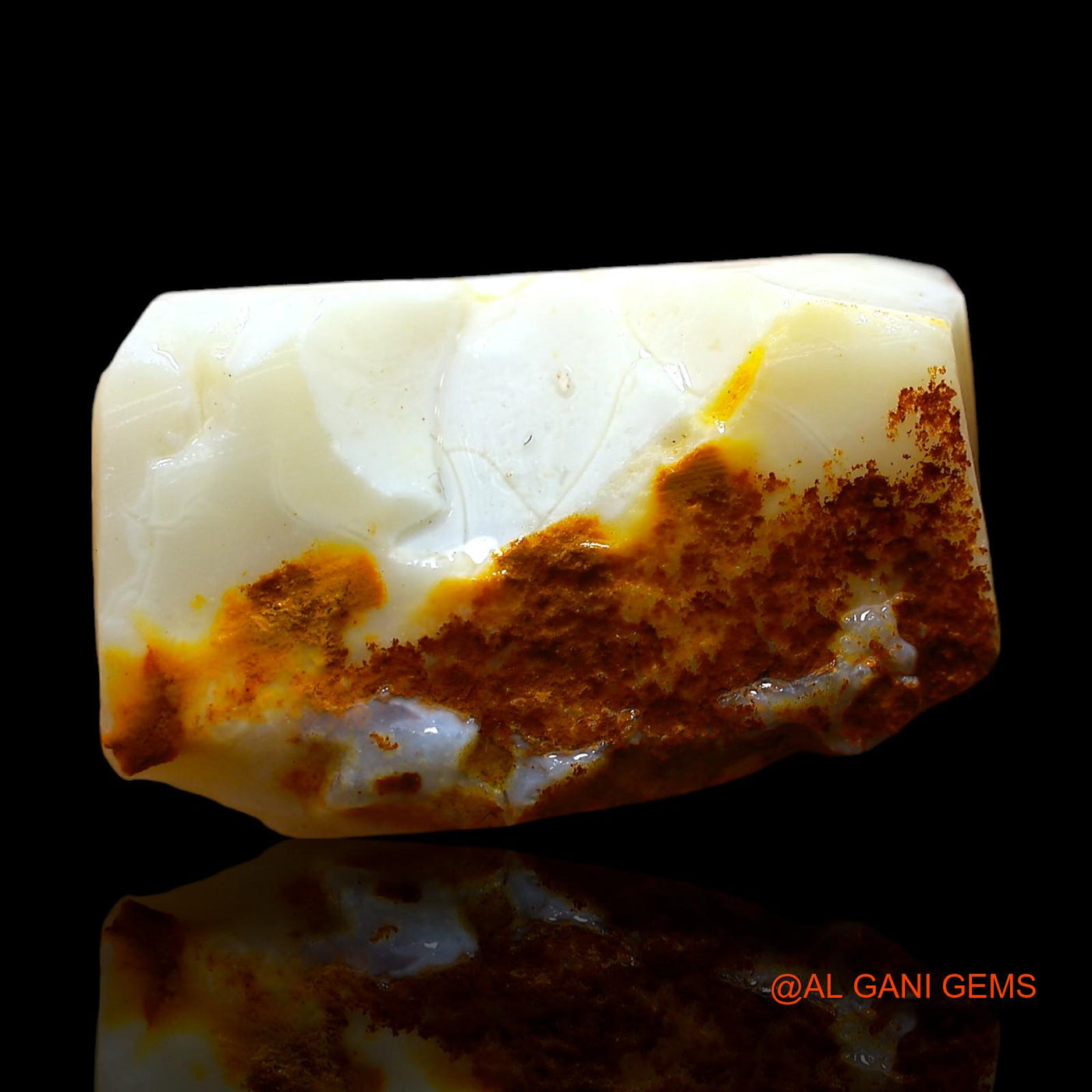 8.00 Cts Natural Australian Fire Opal Fancy Rough Loose Gemstone For Jewelry 19x11x5 mm RE-31
