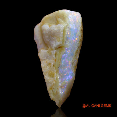 Natural Untreated Fire Opal Loose Gemstone Fancy Rough From Australia 8.00 Cts 22x12x6 mm RE-322