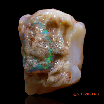 11.00 Cts Unheated Australian Fire Opal Loose Gemstone Fancy Rough Natural 17x12x10 mm RE-329