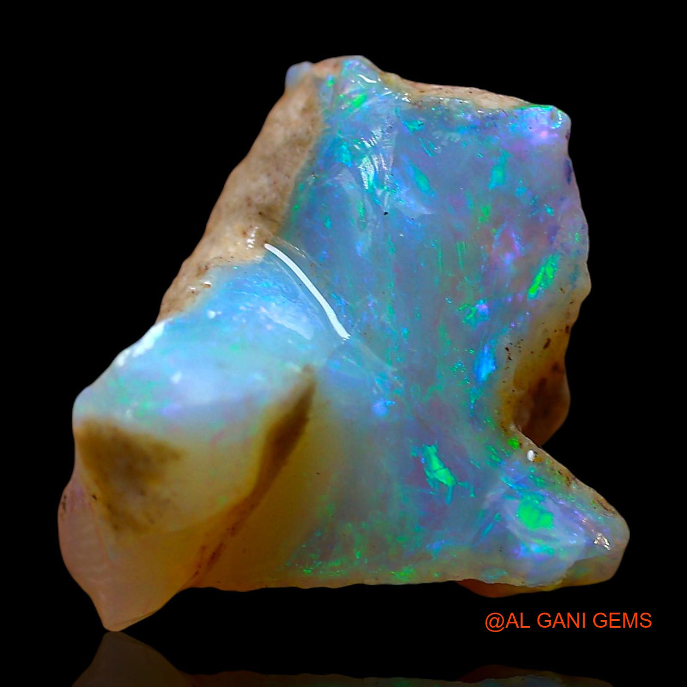 7.00 Cts Unheated Australian Fire Opal Loose Gemstone Fancy Rough Natural 17x13x9 mm RE-330