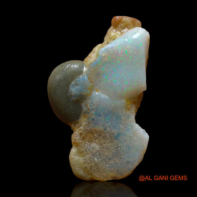 Natural Fire Opal Gemstone 6.00 Cts Loose Fancy Rough From Australia 22x13x5 mm RE-331