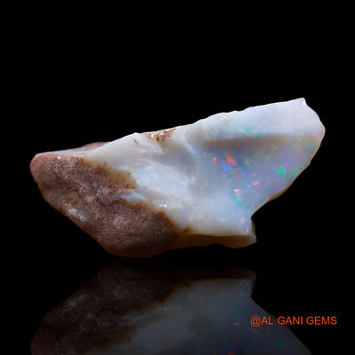 Natural Fire Opal Gemstone 4.00 Cts Loose Fancy Rough From Australia 22x10x4 mm RE-333
