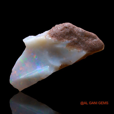 Natural Fire Opal Gemstone 4.00 Cts Loose Fancy Rough From Australia 22x10x4 mm RE-333