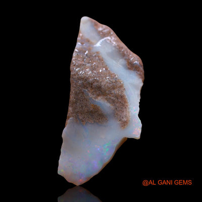 Natural Fire Opal Gemstone 4.00 Cts Loose Fancy Rough From Australia 22x10x4 mm RE-333
