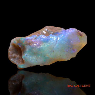 7.00 Cts Natural Australian Fire Opal Loose Gemstone Fancy Rough 20x11x7 mm RE-334