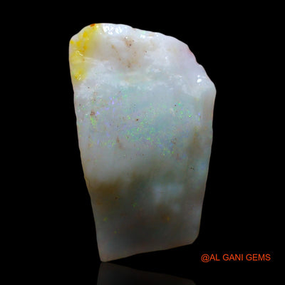 Natural Fire Opal Gemstone 4.00 Cts Loose Fancy Rough From Australia 19x11x4 mm RE-335