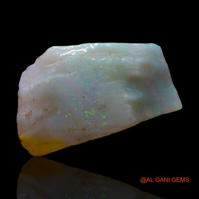 Natural Fire Opal Gemstone 4.00 Cts Loose Fancy Rough From Australia 19x11x4 mm RE-335
