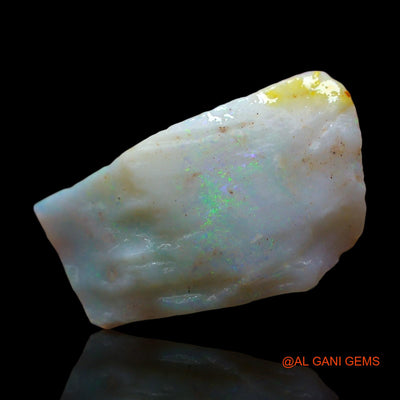 Natural Fire Opal Gemstone 4.00 Cts Loose Fancy Rough From Australia 19x11x4 mm RE-335