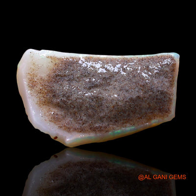 Natural Fire Opal Gemstone 4.00 Cts Loose Fancy Rough From Australia 19x11x4 mm RE-335