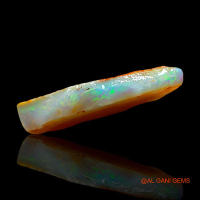 5.00 Cts Natural Australian Fire Opal Loose Gemstone Fancy Rough 19x11x3 mm RE-336