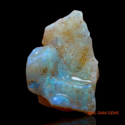 5.00 Cts Natural Australian Fire Opal Loose Gemstone Fancy Rough 18x12x6 mm RE-339