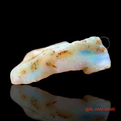 5.00 Cts Natural Australian Fire Opal Loose Gemstone Fancy Rough 18x12x6 mm RE-339