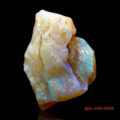 5.00 Cts Natural Australian Fire Opal Loose Gemstone Fancy Rough 18x12x6 mm RE-339