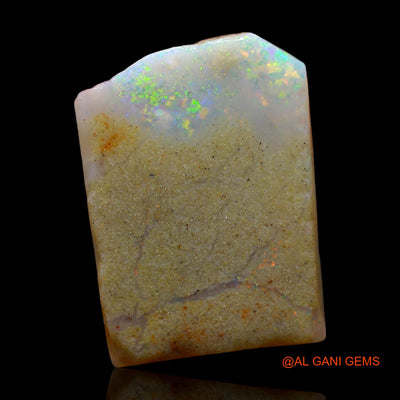 6.00 Cts Natural Australian Fire Opal Loose Gemstone Fancy Rough 18x13x3 mm RE-33