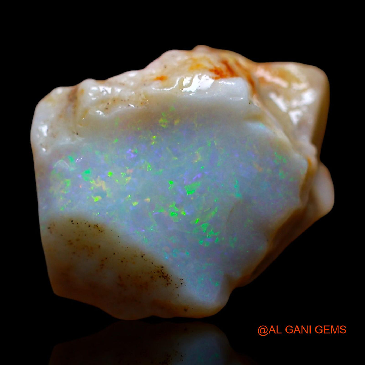 10.00 Cts Natural Australian Fire Opal Loose Gemstone Fancy Rough 14x12x9 mm RE-341