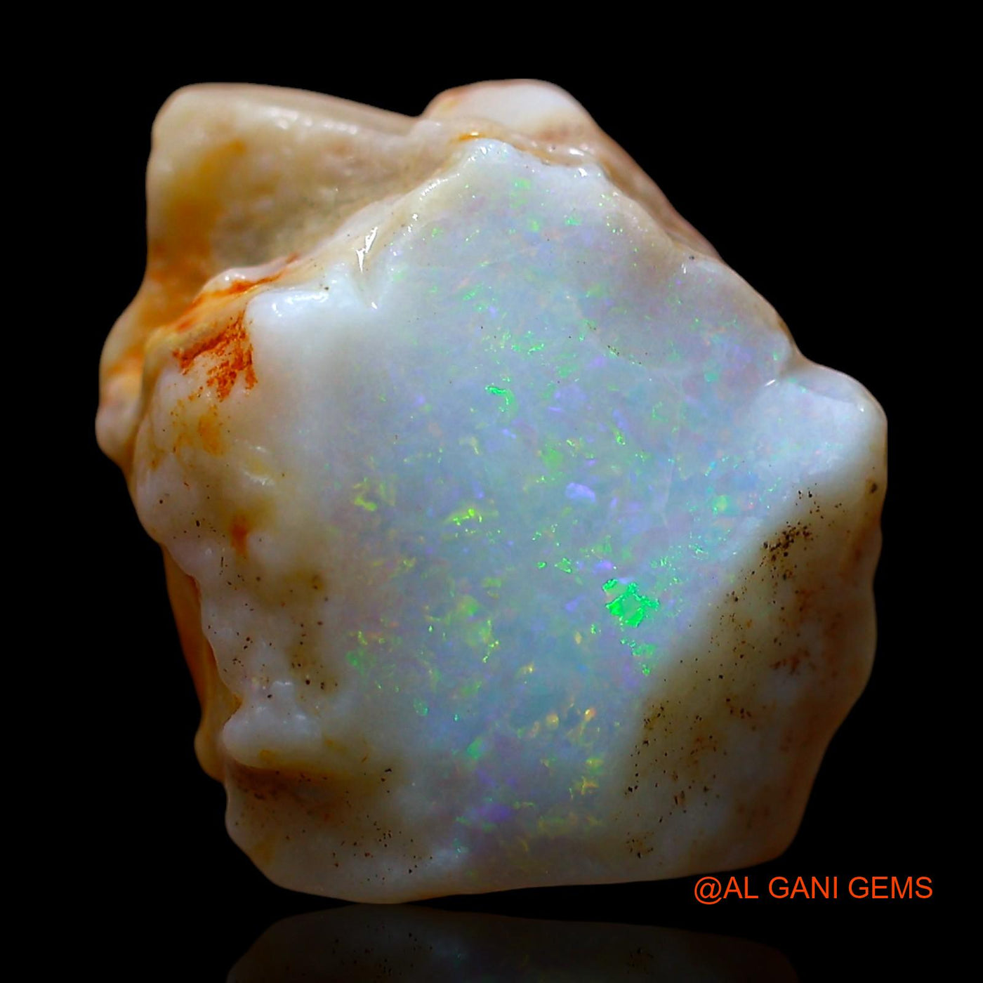 10.00 Cts Natural Australian Fire Opal Loose Gemstone Fancy Rough 14x12x9 mm RE-341