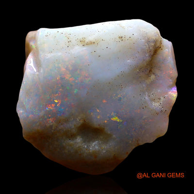 7.00 Cts Natural Australian Fire Opal Loose Gemstone Fancy Rough 14x14x6 mm RE-342