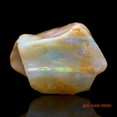 11.00 Cts Natural Australian Fire Opal Fancy Rough Loose Gemstone For Jewelry 14x13x10 mm RE-345
