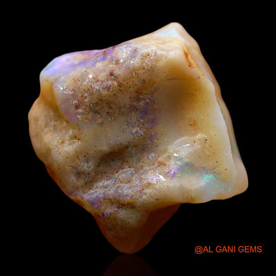 11.00 Cts Natural Australian Fire Opal Fancy Rough Loose Gemstone For Jewelry 14x13x10 mm RE-345