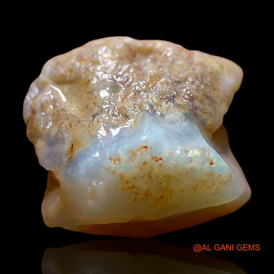 11.00 Cts Natural Australian Fire Opal Fancy Rough Loose Gemstone For Jewelry 14x13x10 mm RE-345