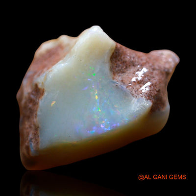 8.00 Cts Natural Australian Fire Opal Loose Gemstone Fancy Rough 18x12x8 mm RE-346