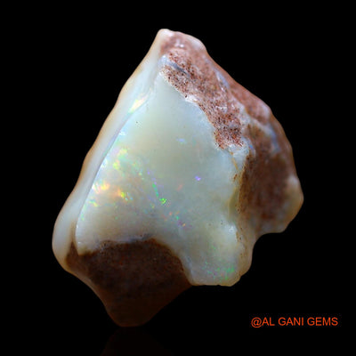 8.00 Cts Natural Australian Fire Opal Loose Gemstone Fancy Rough 18x12x8 mm RE-346