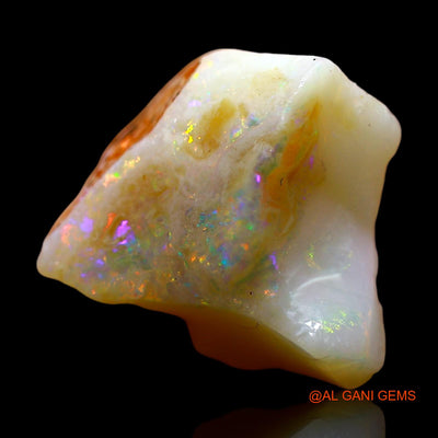 8.00 Cts Natural Australian Fire Opal Loose Gemstone Fancy Rough 15x10x8 mm RE-348