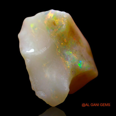 8.00 Cts Natural Australian Fire Opal Loose Gemstone Fancy Rough 15x10x8 mm RE-348