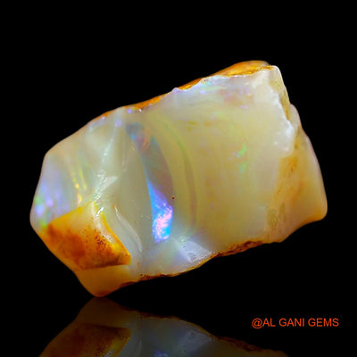 10.00 Cts Natural Australian Fire Opal Fancy Rough Loose Gemstone For Jewelry 13x13x8 mm RE-349