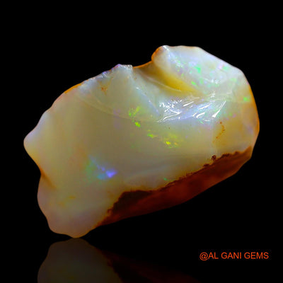 10.00 Cts Natural Australian Fire Opal Fancy Rough Loose Gemstone For Jewelry 13x13x8 mm RE-349