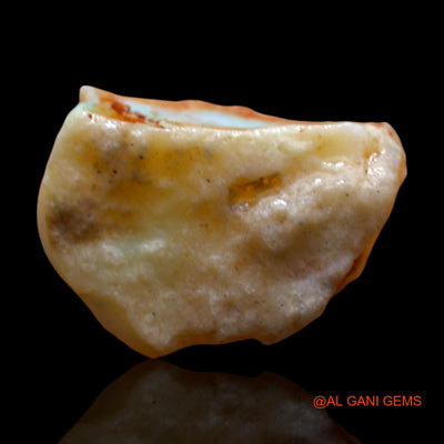 Natural Untreated Fire Opal Loose Gemstone Fancy Rough From Australia 6.00 Cts 17x11x6 mm RE-359