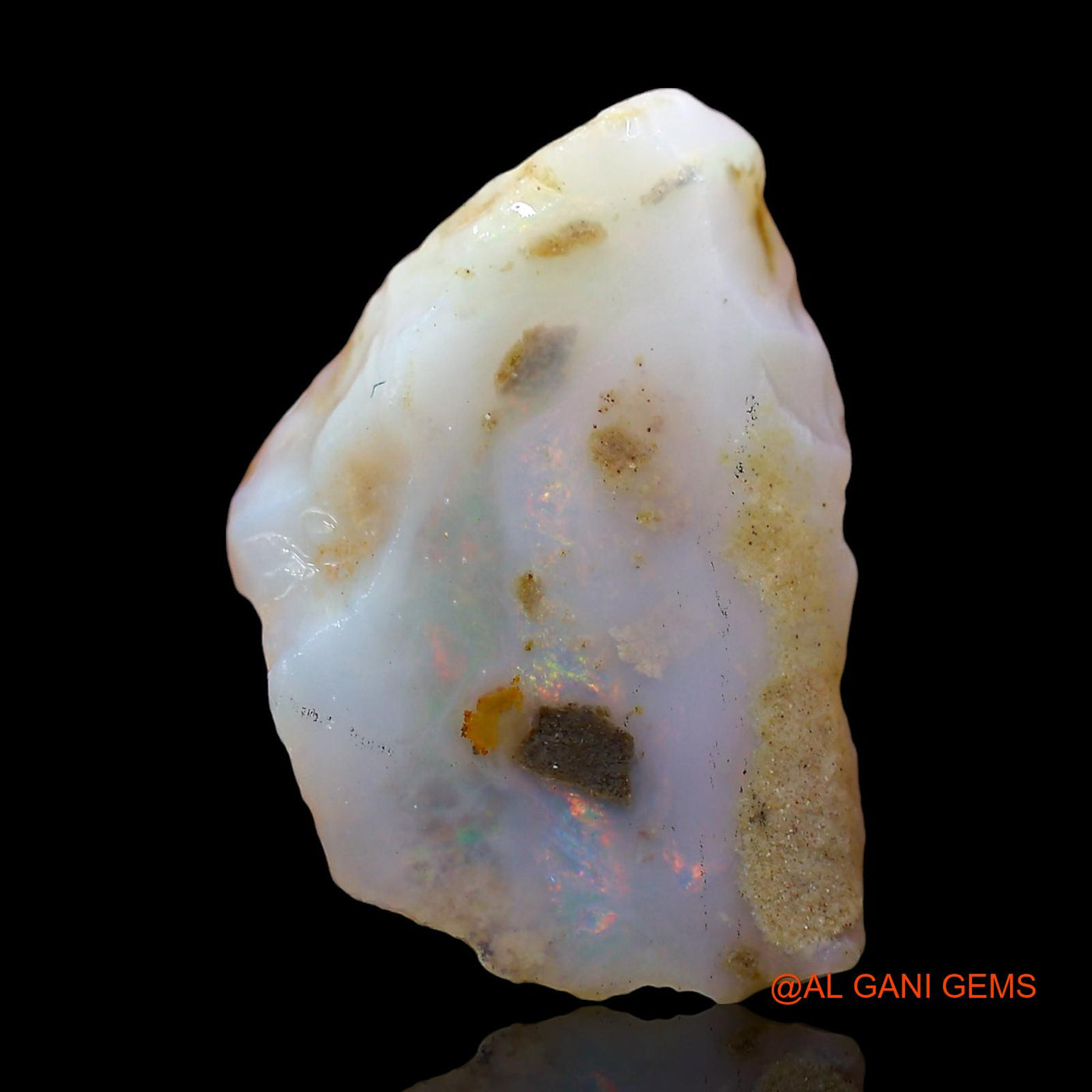 9.00 Cts Unheated Australian Fire Opal Loose Gemstone Fancy Rough Natural 20x14x7 mm RE-35