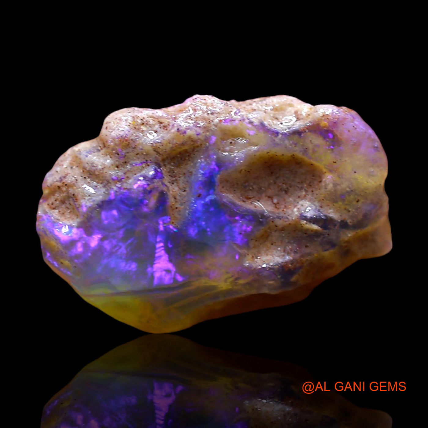 7.00 Cts Natural Australian Fire Opal Fancy Rough Loose Gemstone For Jewelry 15x11x9 mm RE-369