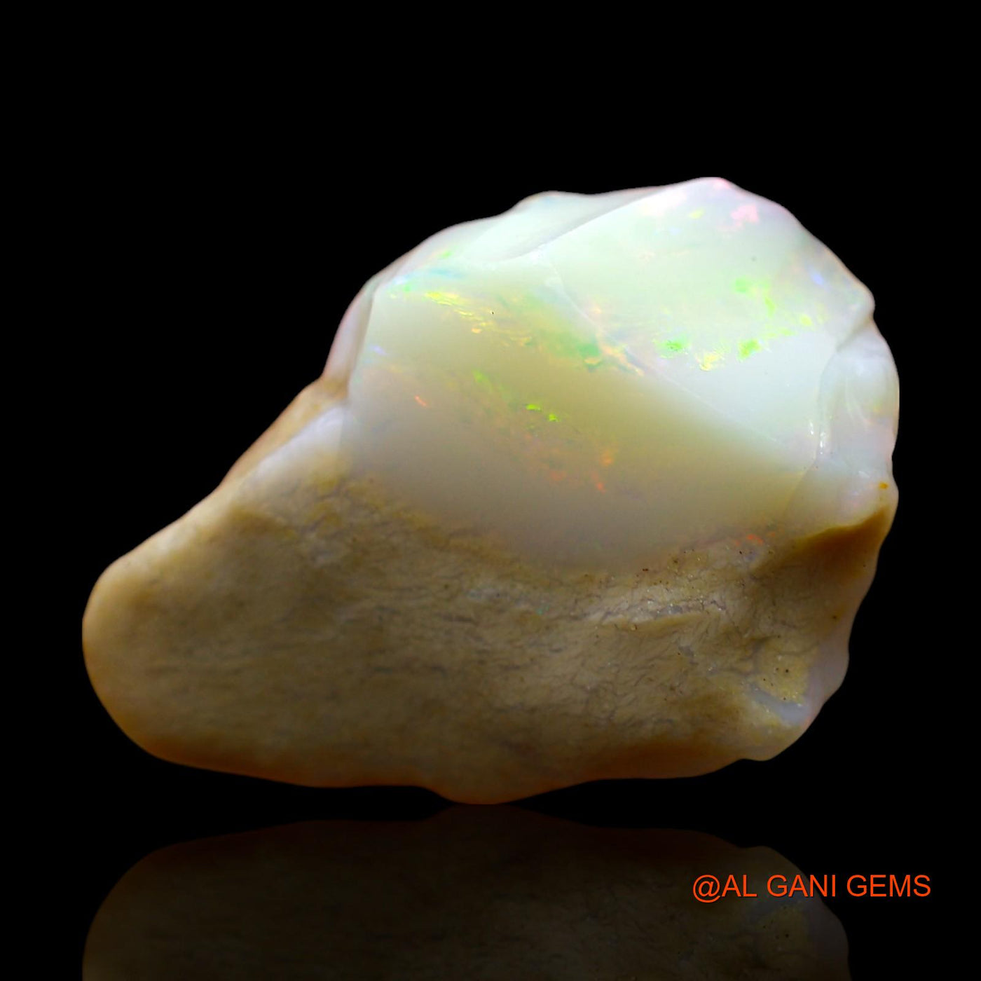 6.00 Cts Unheated Australian Fire Opal Loose Gemstone Fancy Rough Natural 20x14x6 mm RE-36