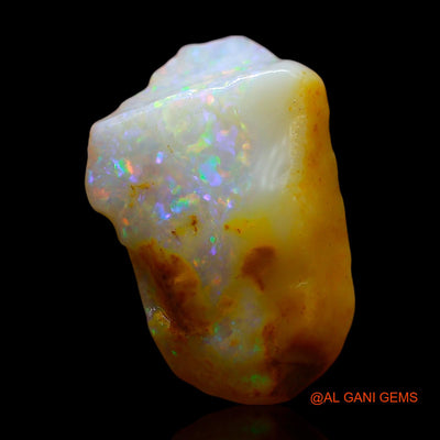 5.00 Cts Natural Australian Fire Opal Loose Gemstone Fancy Rough 16x11x6 mm RE-371