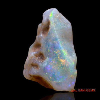 5.00 Cts Natural Australian Fire Opal Loose Gemstone Fancy Rough 16x11x7 mm RE-373