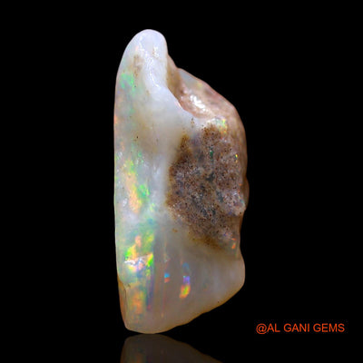 5.00 Cts Natural Australian Fire Opal Loose Gemstone Fancy Rough 16x11x7 mm RE-373